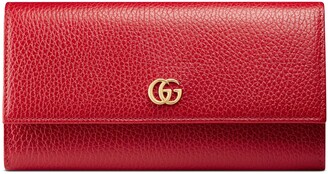 Gucci Leather continental wallet
