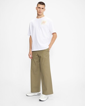 Ted Baker Wide leg cropped chino
