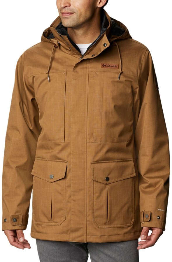 brown columbia jacket men's