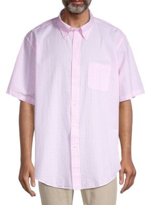 brooks brothers seersucker shirt