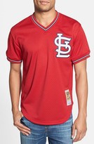 Thumbnail for your product : Mitchell & Ness 'Ozzie Smith - St. Louis Cardinals' Authentic Mesh BP Jersey