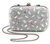 Thumbnail for your product : Santi Hologram Bead Box Clutch