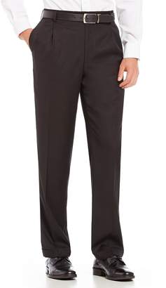 Roundtree & Yorke Big & Tall Travel Smart Ultimate Comfort Classic Fit Pleat Front Non-Iron Twill Dress Pants