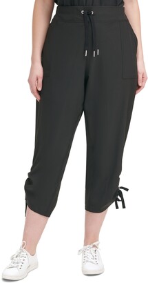 calvin klein performance plus size capris