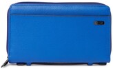 Thumbnail for your product : Tumi Leather Double Zip Cardholder Clutch