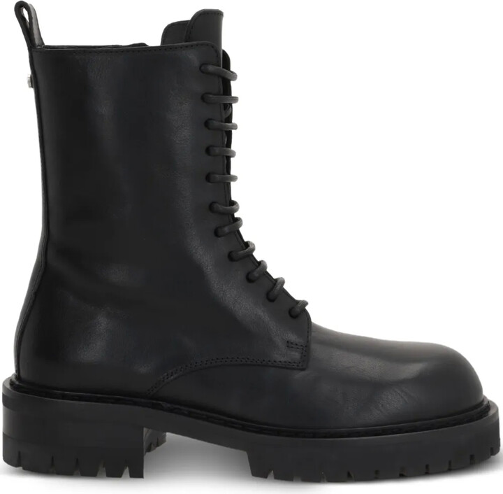 Ann Demeulemeester Skagi lace-up lug-sole combat boots