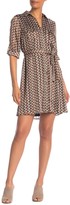 Thumbnail for your product : Collective Concepts 3/4 Sleeve Printed Dress
