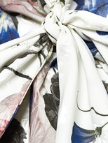 Thumbnail for your product : Erdem Jayla Floral Puff Sleeve Asymmetric Midi Dress