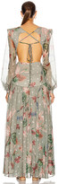 Thumbnail for your product : PatBO Sophia Cut-Out Maxi Dress in Moss | FWRD