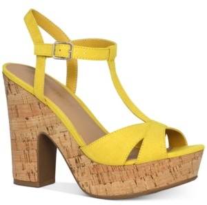 macys yellow shoes