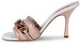 Thumbnail for your product : John Galliano Chain Leather Heeled Sandals