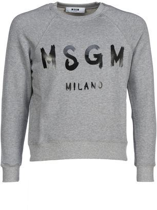 MSGM Logo Printed Sweatshirt