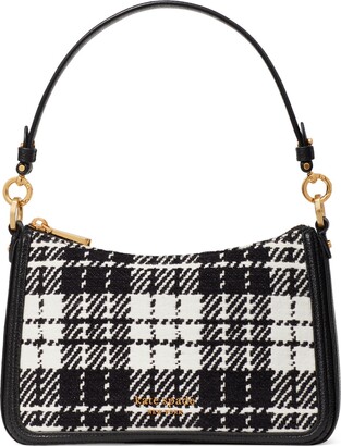 Plaid Tweed Shoulder Bags Handbags Chain Strap Envelope Baguette