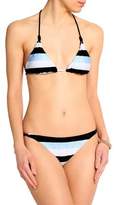 Thumbnail for your product : Vix Paula Hermanny Striped Low-rise Bikini Briefs