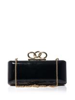 Thumbnail for your product : Diane von Furstenberg Sutra embossed-leather box clutch
