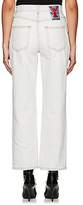 Thumbnail for your product : ADAPTATION Women's Distressed Wide-Leg Crop Jeans - White