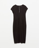 Thumbnail for your product : Zara 29489 Printed Zip-Back Tube Dress