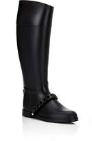 Thumbnail for your product : Givenchy Women's Eva Chain-Embellished Rain Boots - Black