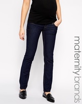 Thumbnail for your product : Mama Licious Mama.licious Mama.Licious Shelly Regular Fit Maternity Jeans - Blue