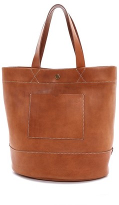 Madewell Rivet and Thread Large Bucket Tote