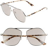 Thumbnail for your product : McQ 59mm Aviator Sunglasses