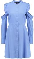 BCBGMAXAZRIA Robe chemise light french blue