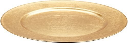 ChargeIt! by Jay ChargeIt by Jay! Round Charger Plate, Gold , 13"
