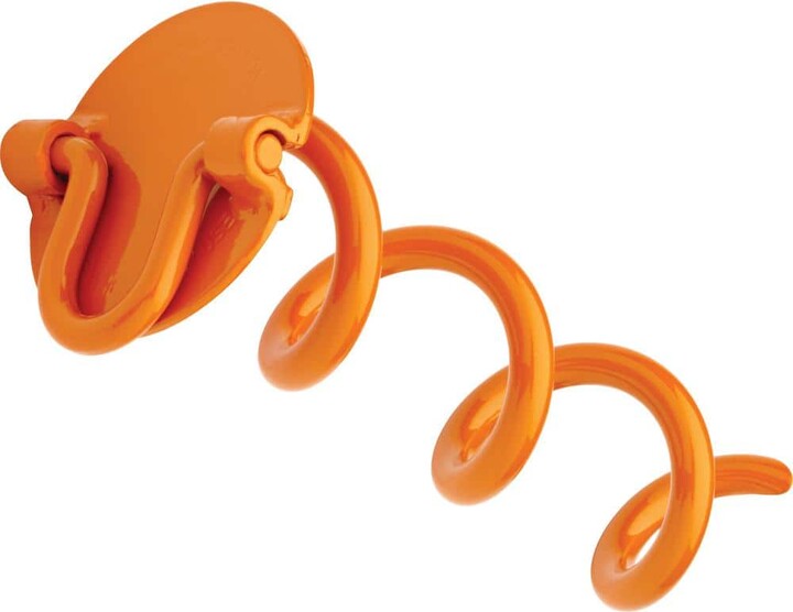 Vortex 8 in. Folding Ring Spiral Ground Anchor for Yard