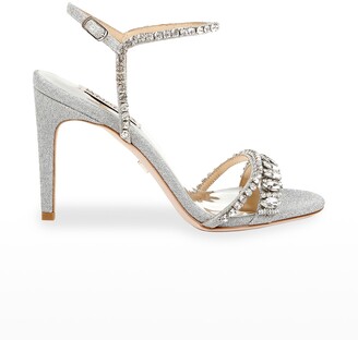 sparkly ankle strap heels