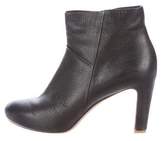 Thumbnail for your product : Roberto Del Carlo Leather Round-Toe Booties
