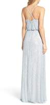 Thumbnail for your product : Adrianna Papell Beaded Chiffon Blouson Gown