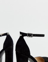 Thumbnail for your product : Steve Madden paltform block heel in black