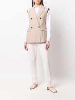 Thumbnail for your product : Brunello Cucinelli Shawl-Lapel Double-Breasted Jacket