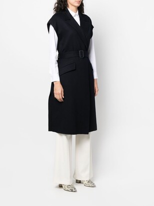 Loro Piana Short-Sleeve Belted Coat