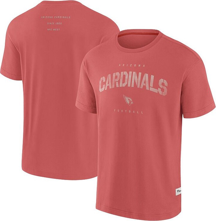 Men's Fanatics Red Arizona Cardinals Elements Weathered Tonal Future Ground T-Shirt