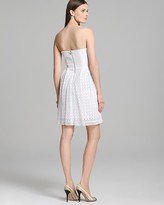 Thumbnail for your product : Shelli Segal Laundry by Petites Strapless Dress - Lace