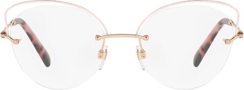 Valentino Eyewear Cat-Eye Frame Glasses