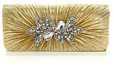 Thumbnail for your product : Kate Landry Social Crinkle Flap with Brooch Clutch