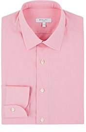 Boglioli Men's Cotton End-On-End Dress Shirt - Pink
