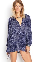 Thumbnail for your product : Forever 21 Floral Drop Waist Dress