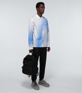 Thumbnail for your product : Prada Striped digital printed shirt