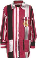 Pyjama Stripe Shirt Fuchsia Size I 