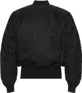 Thumbnail for your product : Alpha Industries MA-1 Blood Chit Bomber in Black