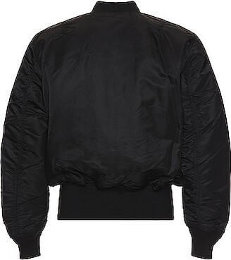 Alpha Industries MA-1 Blood Chit Bomber in Black