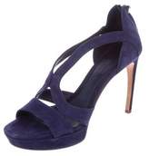 Thumbnail for your product : Alexander McQueen Suede Platform Sandals