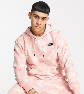 The North Face Essential hoodie in pink tie dye Exclusive at ASOS -  ShopStyle