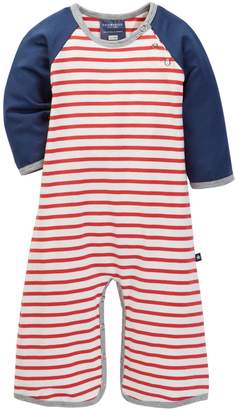 Toobydoo Charlie Striped Jumpsuit (Baby Boys)