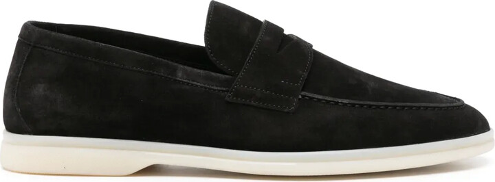 Scarosso Luciano suede loafers