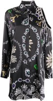 Thumbnail for your product : Area Jewellery Print Shirt Dress