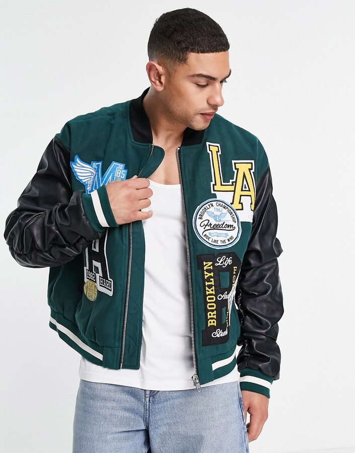 Mens Green Jacket Varsity | Shop the world's largest collection of 